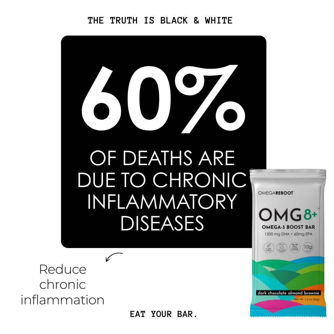 OMG8+ Omega-3 Protein Bar